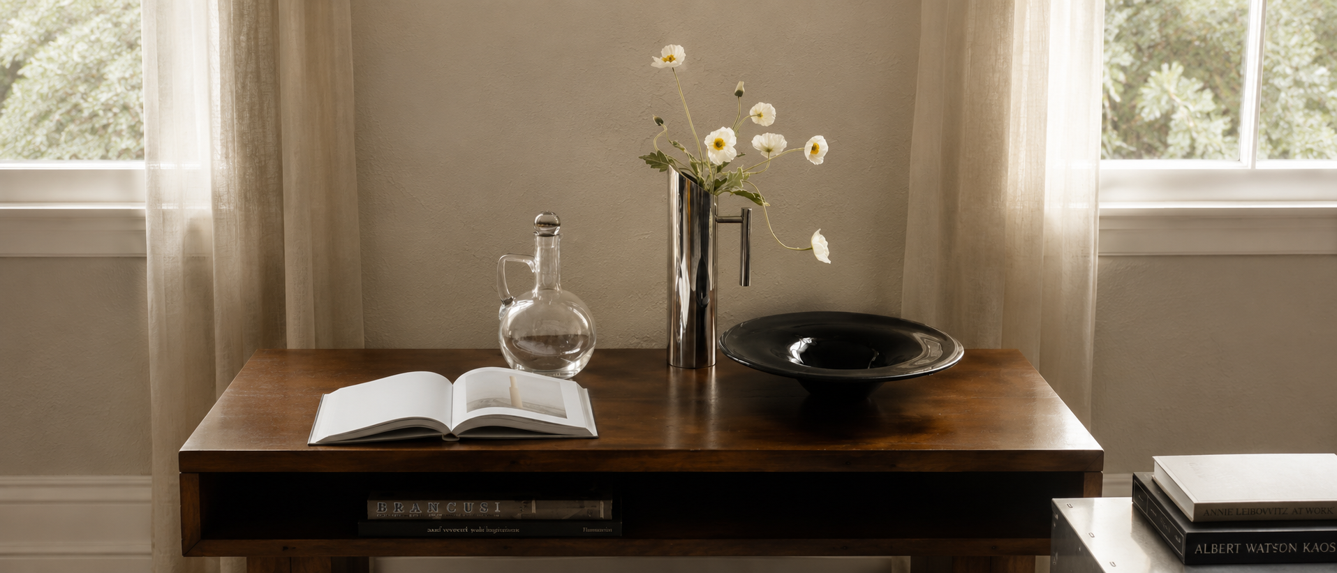Close view of decorative shapes and textures