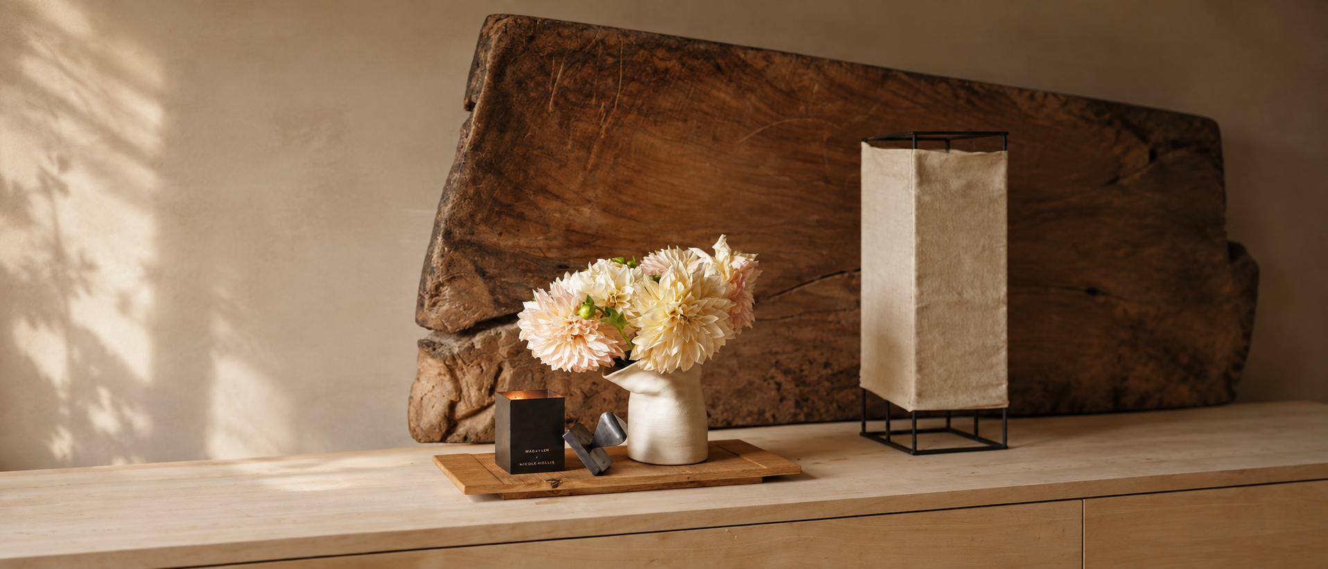 A thoughtfully styled home interior
