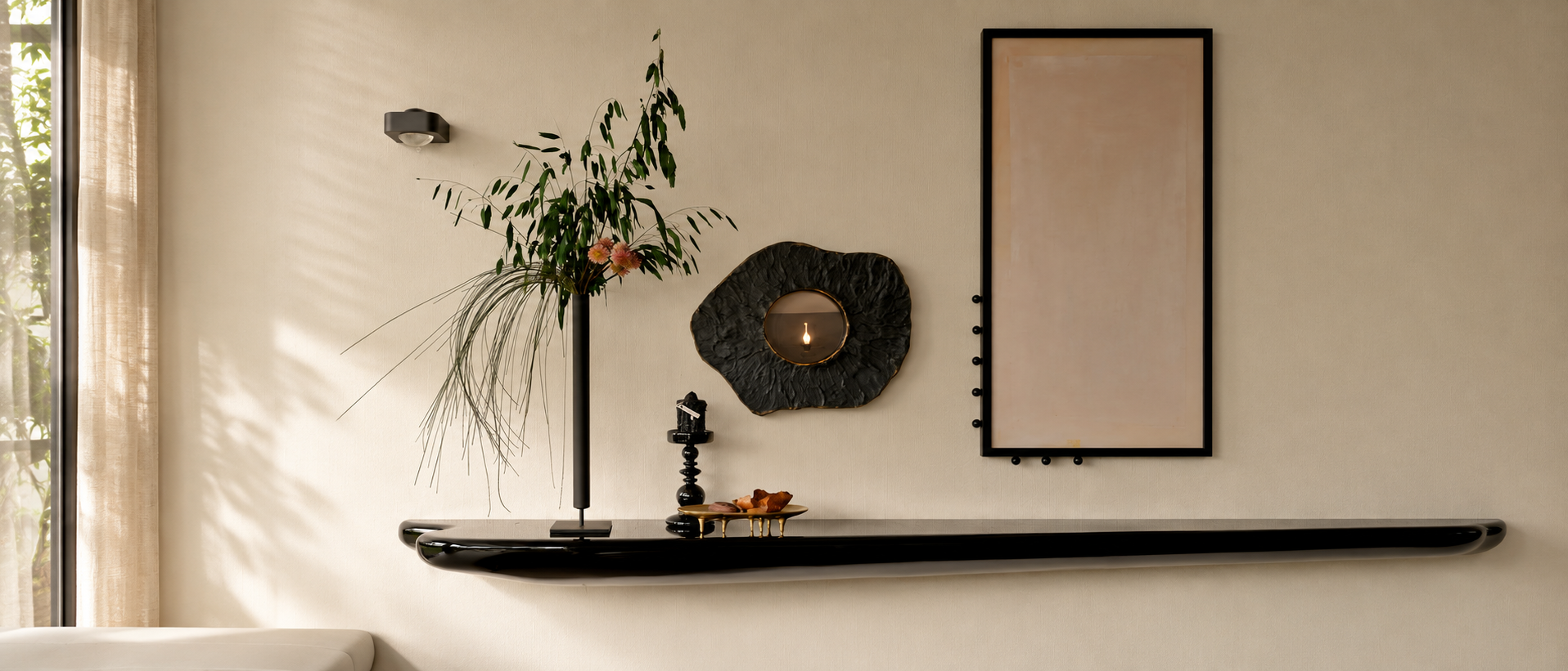 Curated decorative accents for thoughtful interiors